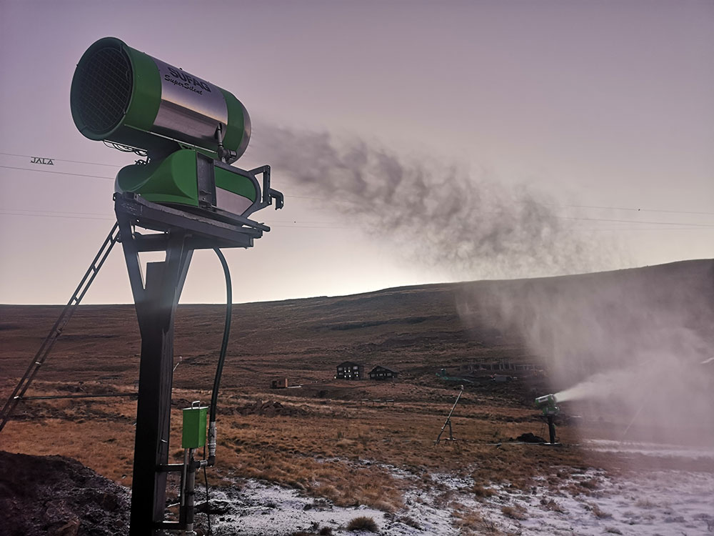 Afriski’s automated snowmaking system saves energy