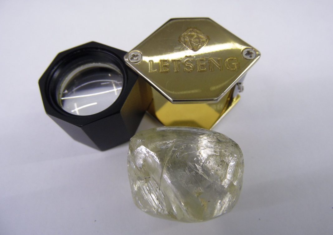 Letšeng recovers a 163 carat diamond