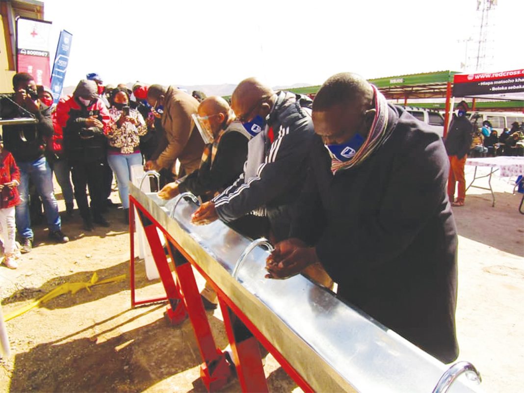 Standard Lesotho Bank launches tippy tanks
