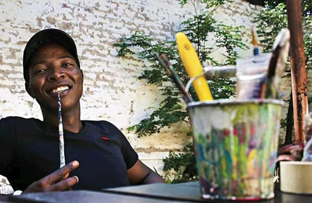 Artist shares his talent with schools