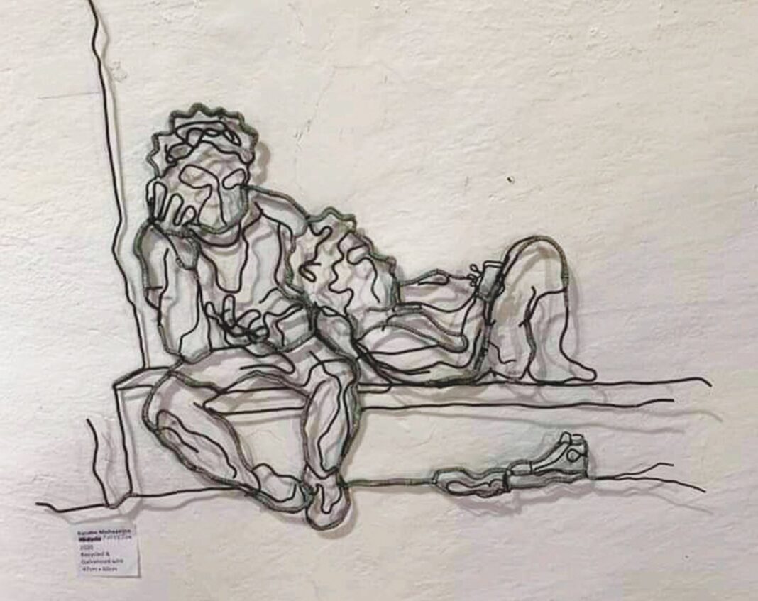 Wire sculpture captures the imagination