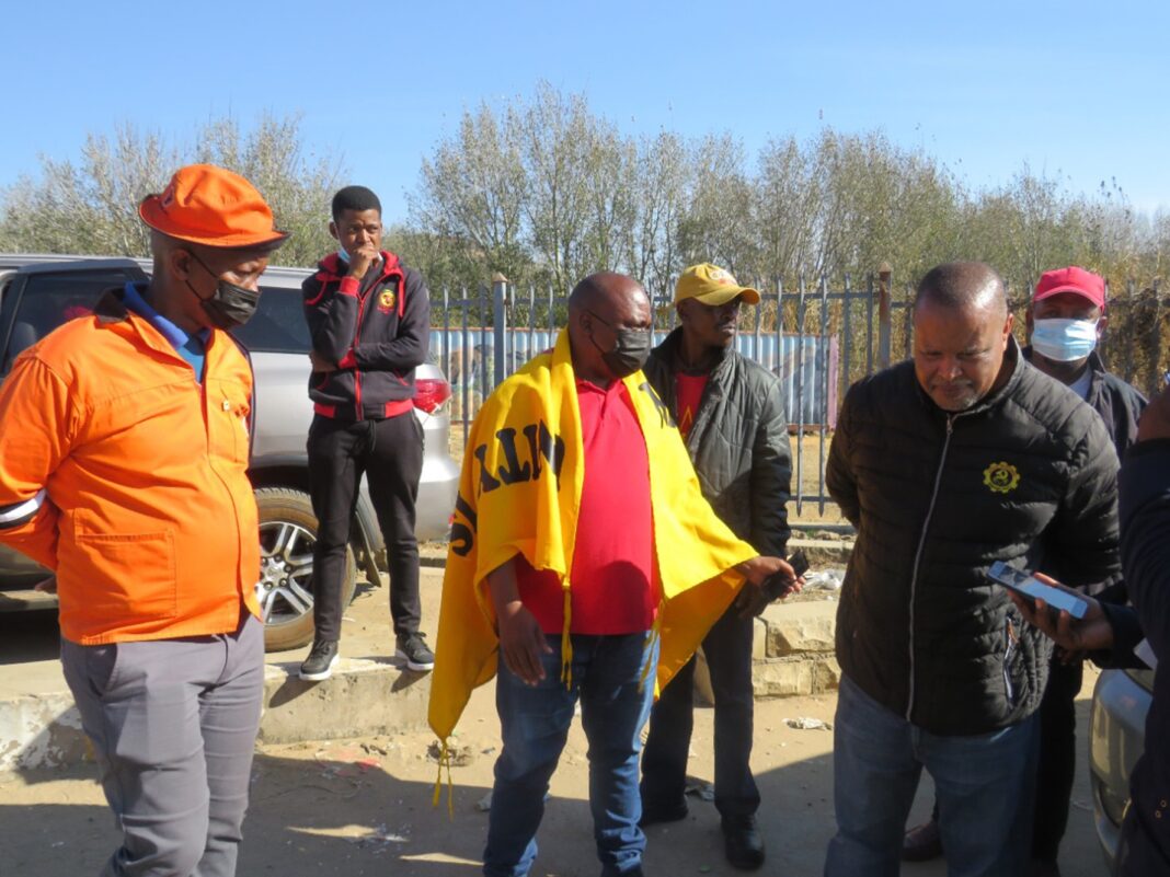 NUMSA shows support to Lesotho unions