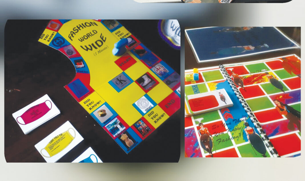 Fashion board games that ease lectures