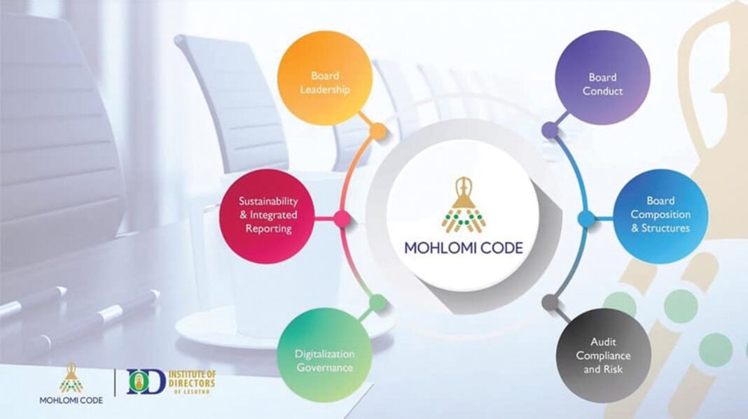 Mohlomi Corporate Governance Code launched