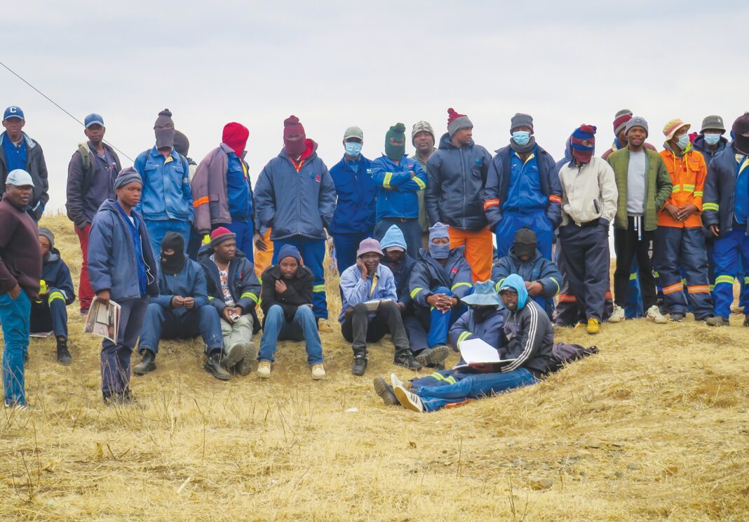 China Geo hit by strike