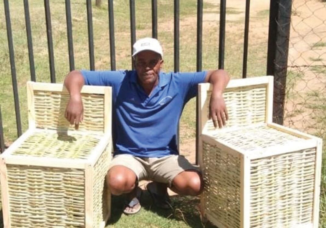 Teacher makes use of reed