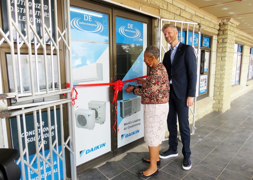 Daikin opens brand shop in Lesotho