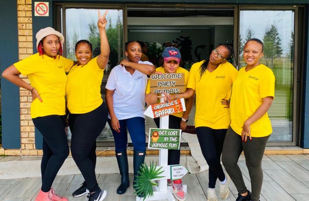 Matshai re-opens her business