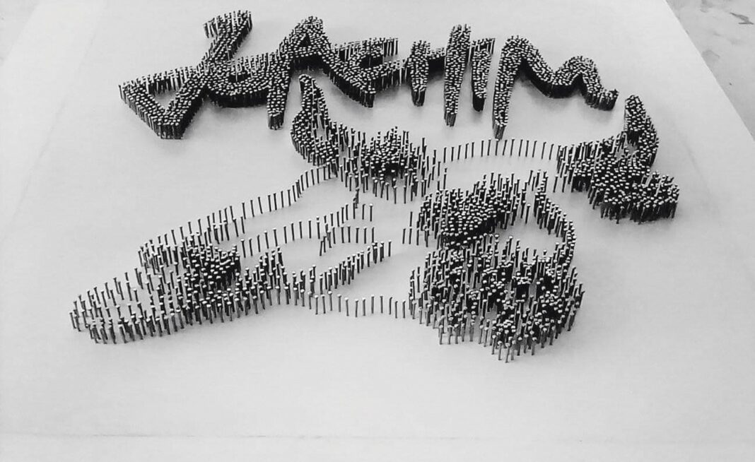 Taoana nails it in rare art work