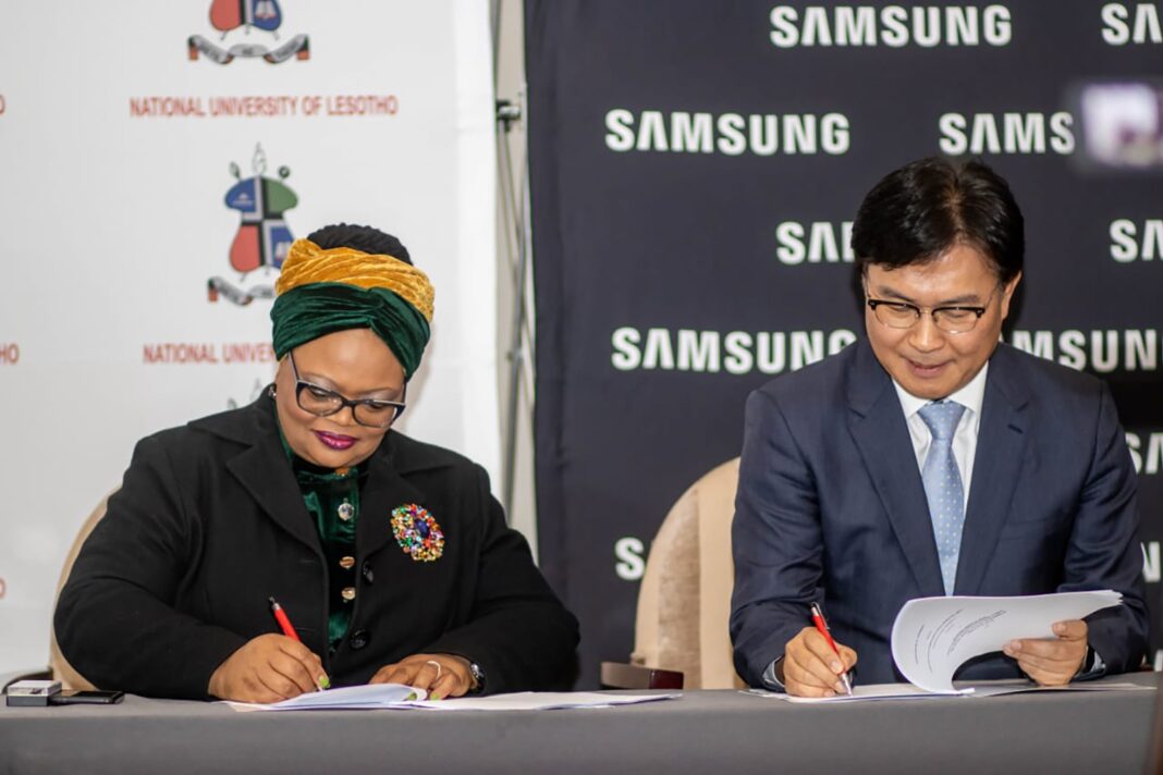 NUL, Samsung sign MOA