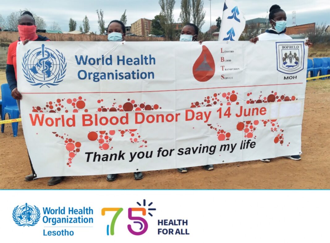 Donating blood an act of solidarity – WHO