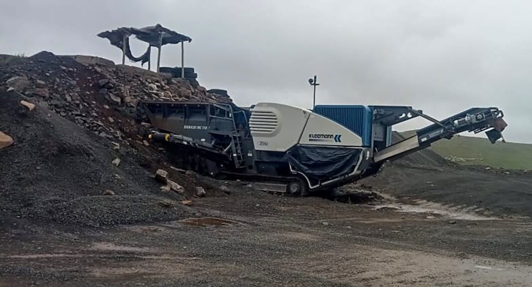 Villager, Chinese firm clash over field