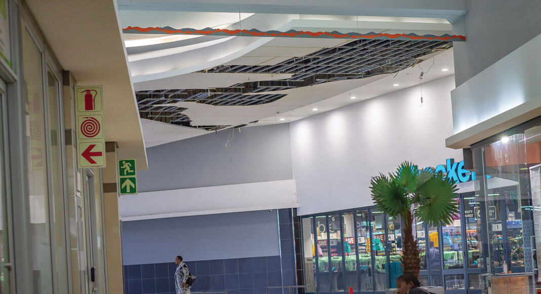 Mall reeling from destructive hailstorm