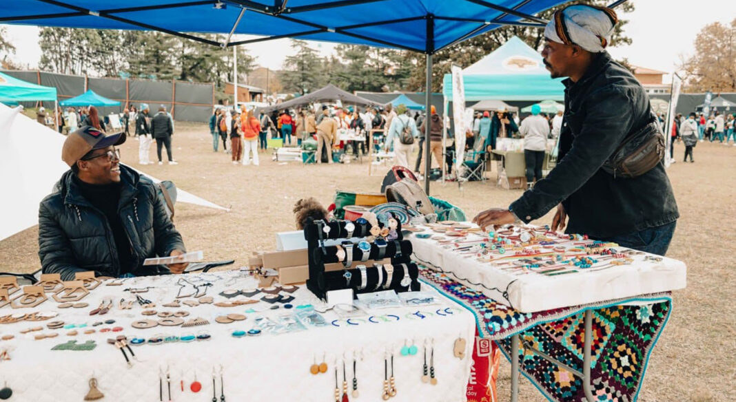 FNB takes flea market to Leribe