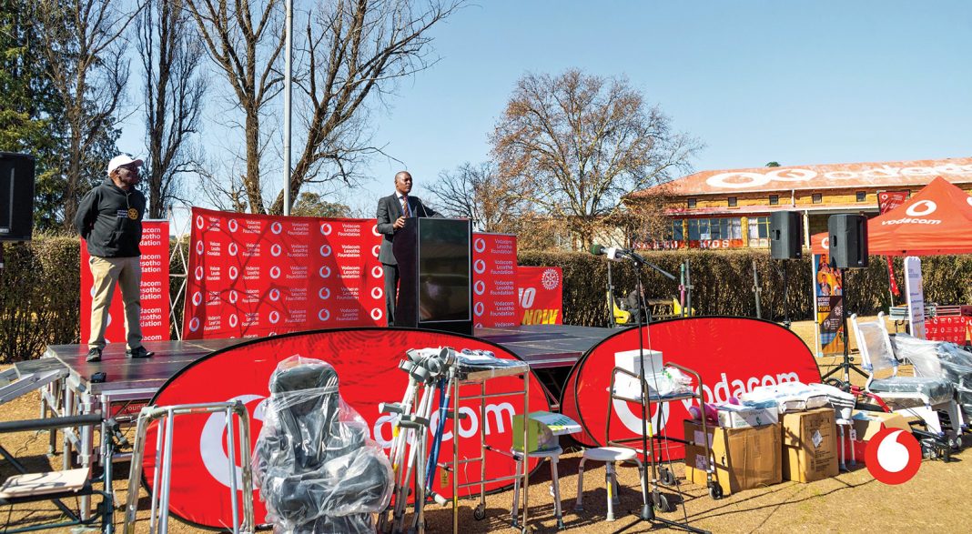 Rotary, Vodacom bridge health gap