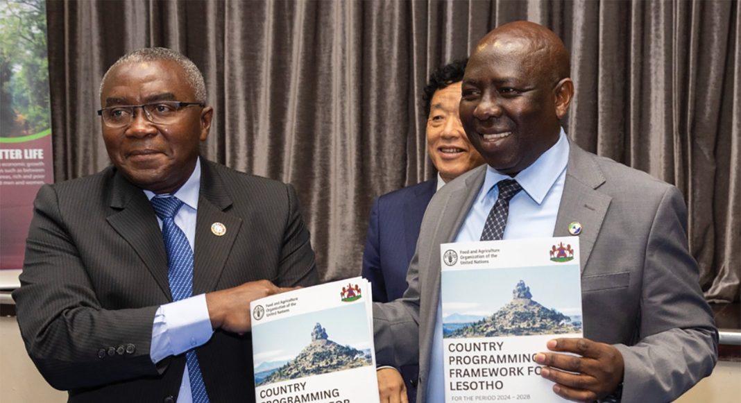 FAO, govt sign pacts to boost agrifood systems