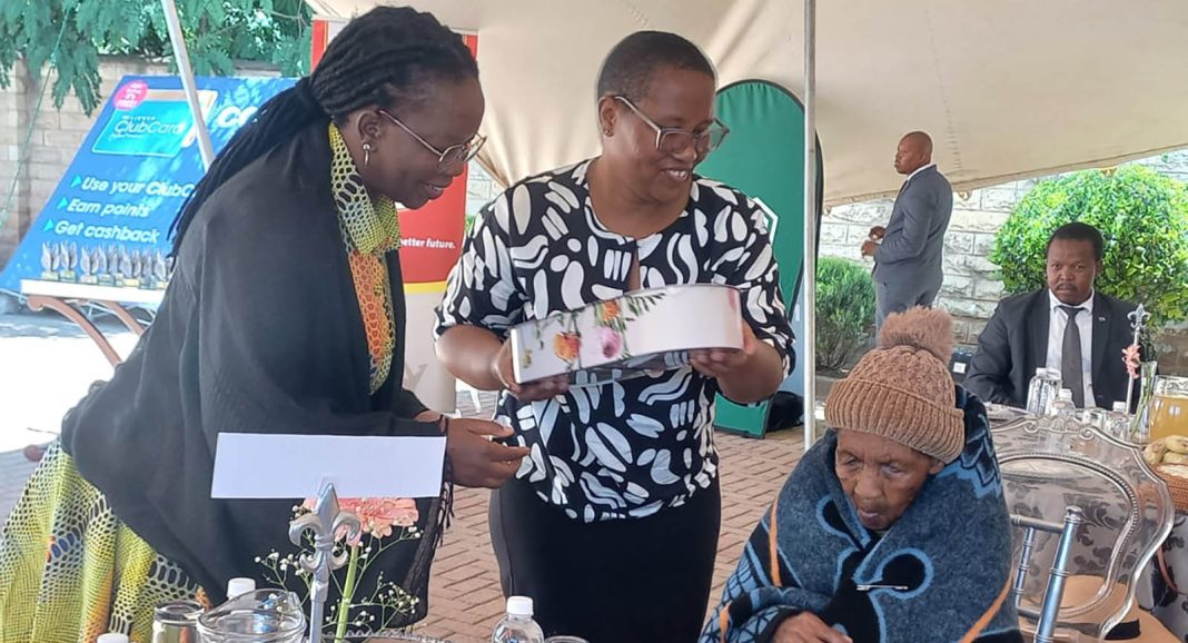 Queen honours the elderly