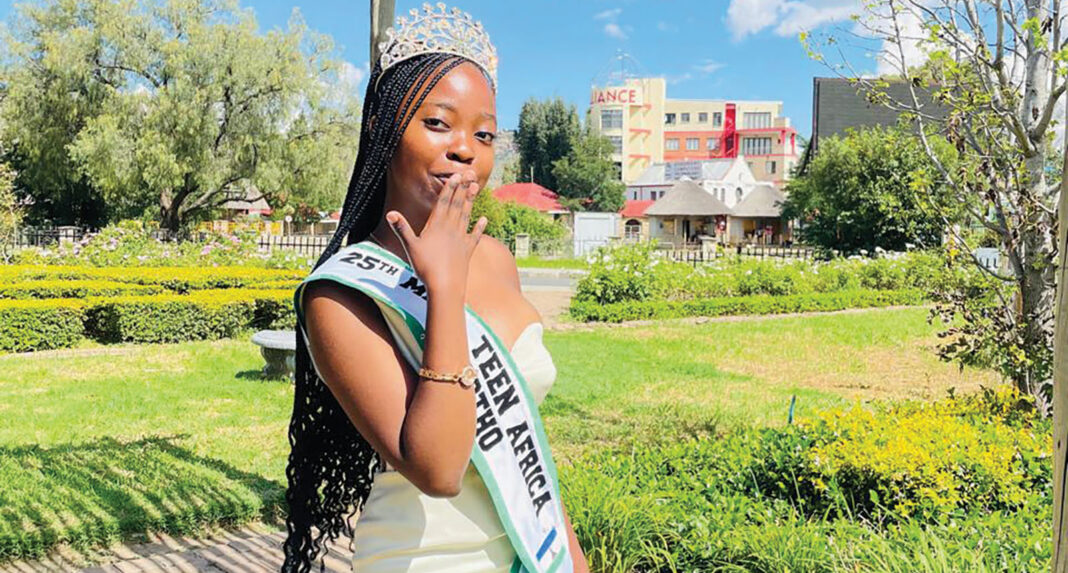 Lesotho’s Teen queen shines on African stage
