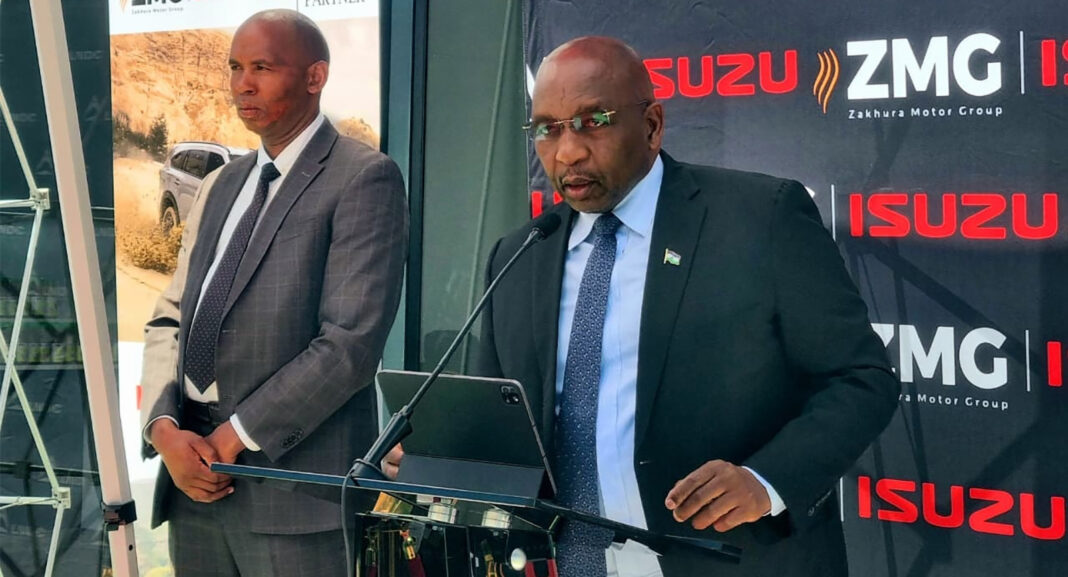 Matekane launches ZMG Isuzu dealership