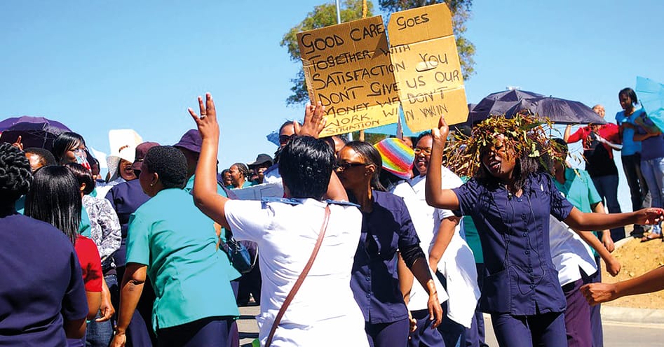 Nurses threaten strike over non-payment of salaries